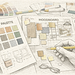 moodboard e palette