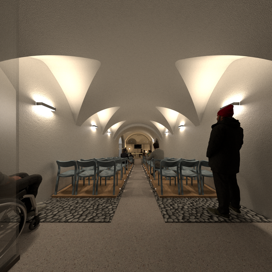 Nuova sala conferenza al piano terreno