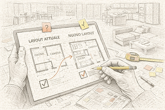 ridistribuzione spazi