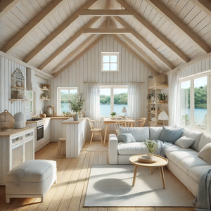 Rifugiarsi al lago in 40 mq