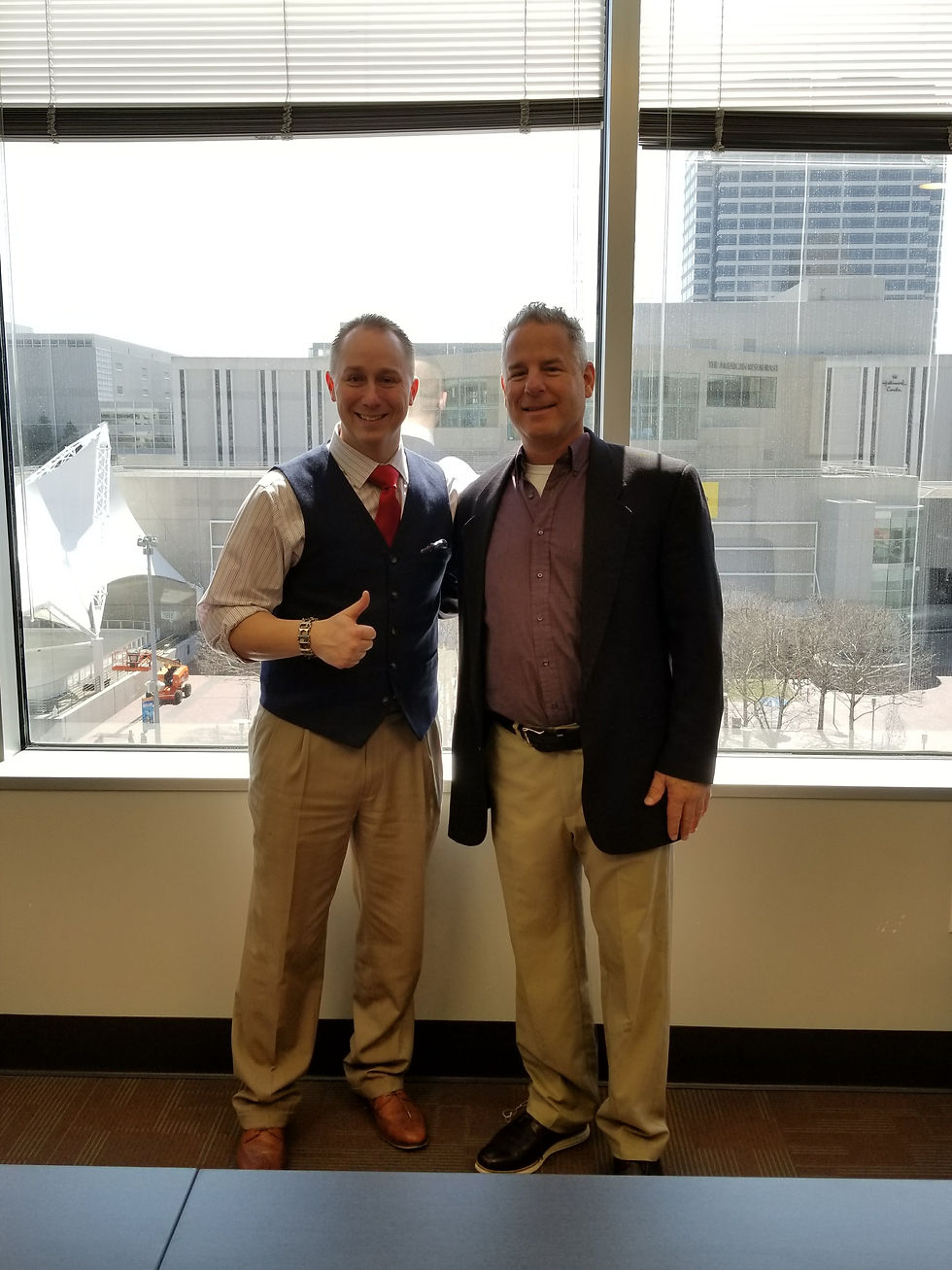 Kurt Ruf with Eisenhower