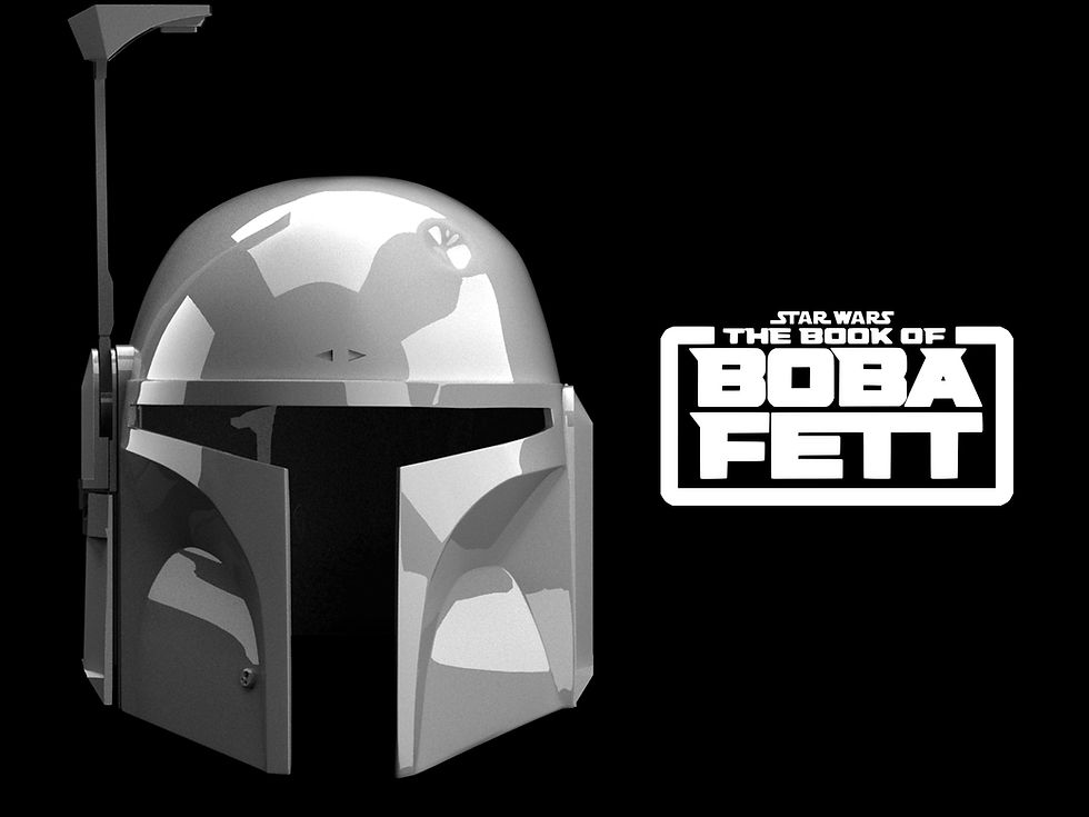 BOBA FETT helmet | 3D model | 3D print | The Book of Boba Fett