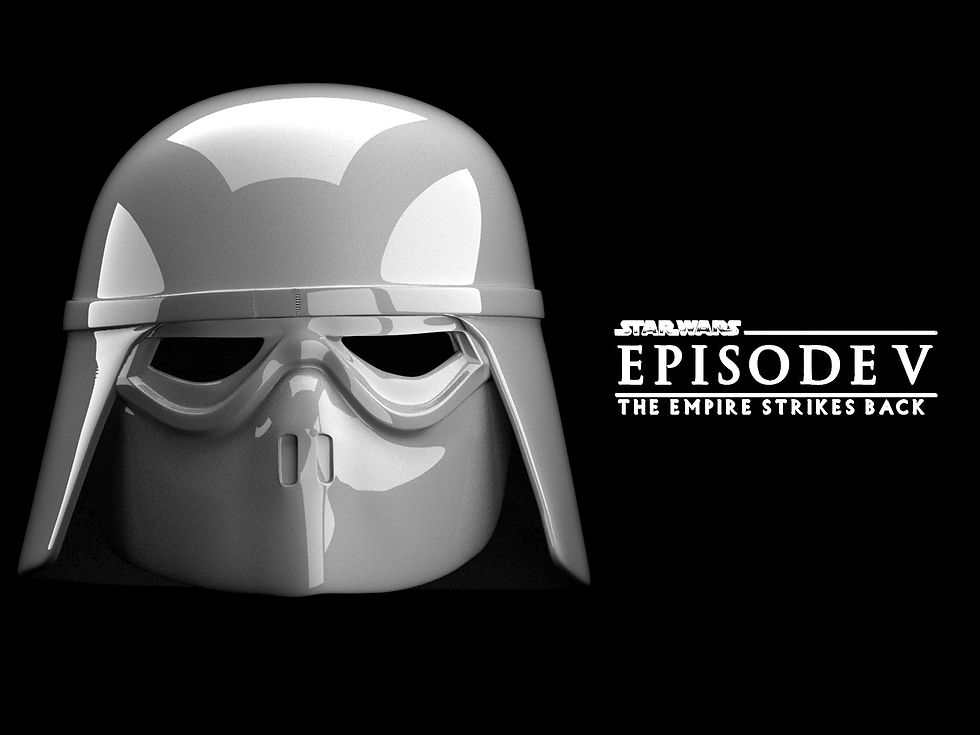 SNOWTROOPER HELMET | 3D model | 3D print | Star Wars | Empire Strikes Back |