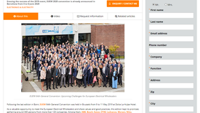 EUEW 64th General Convention: Upcoming Challenges for European Electrical Wholesalers