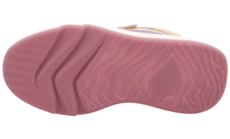 Miniatura: Superfit Melody sneakers ragazza doppio velcro 630 9010