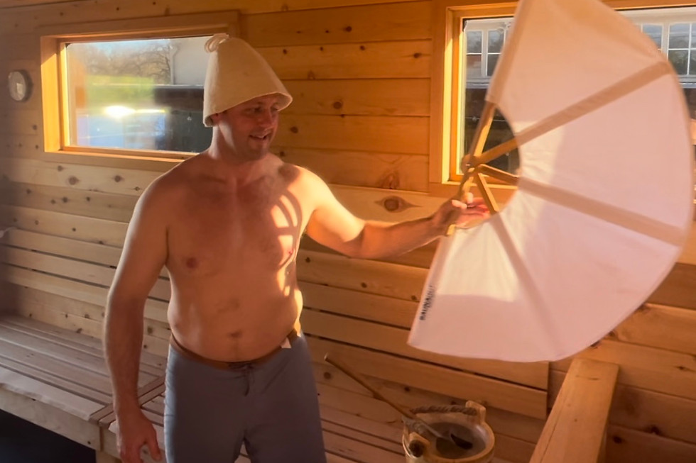 sauna fan