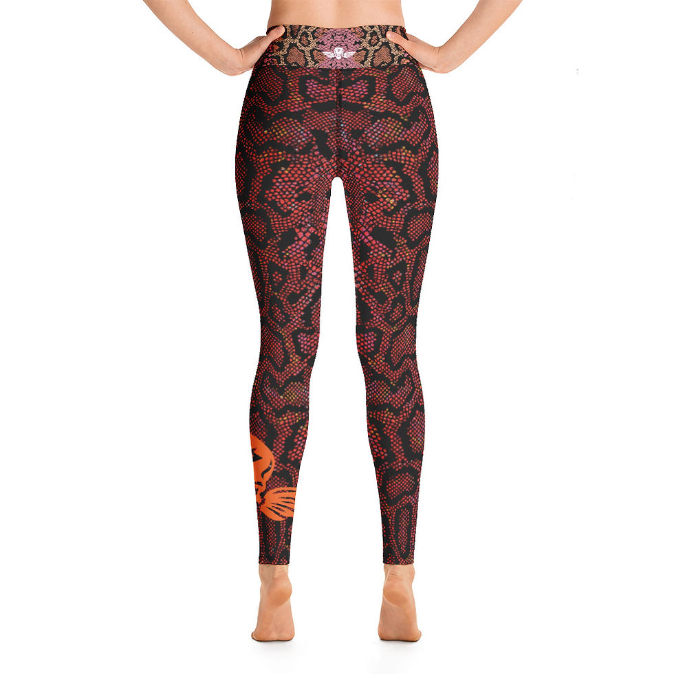 Miniatura: snake skull Leggings