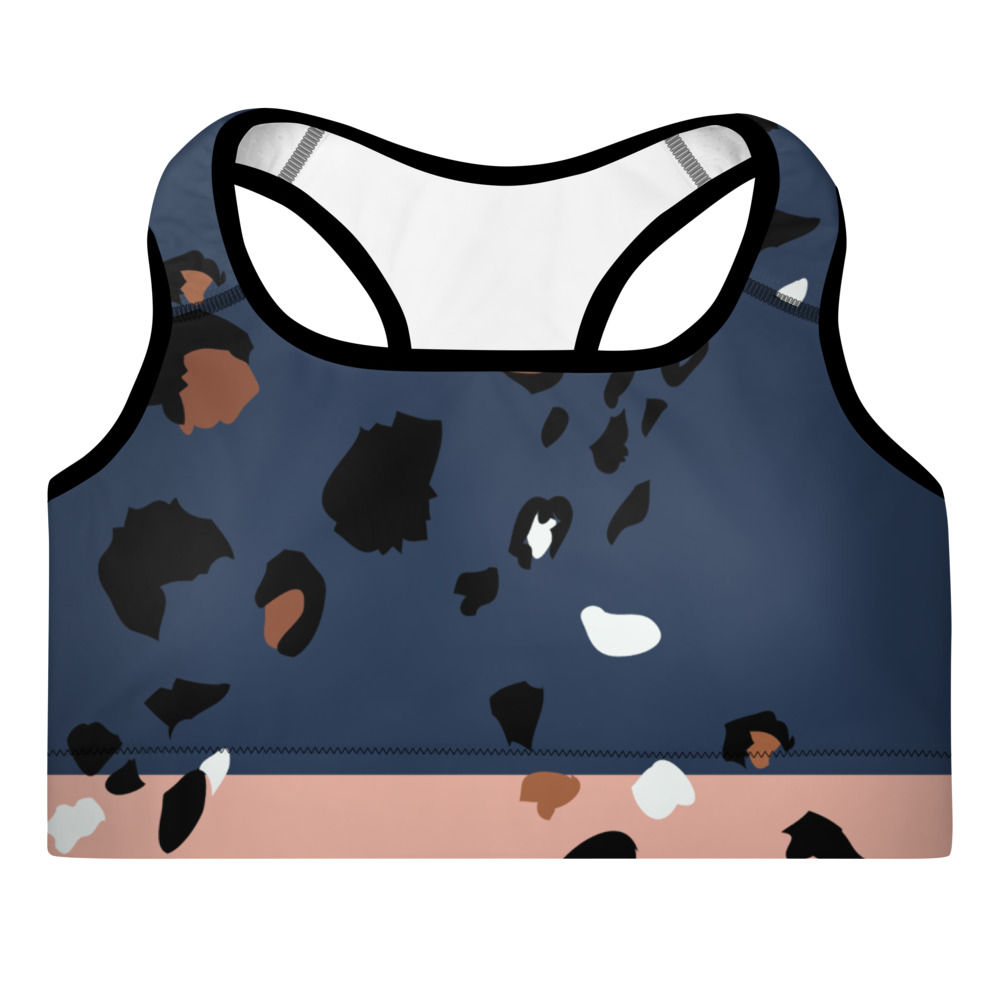 Sports Bra Blue Pink