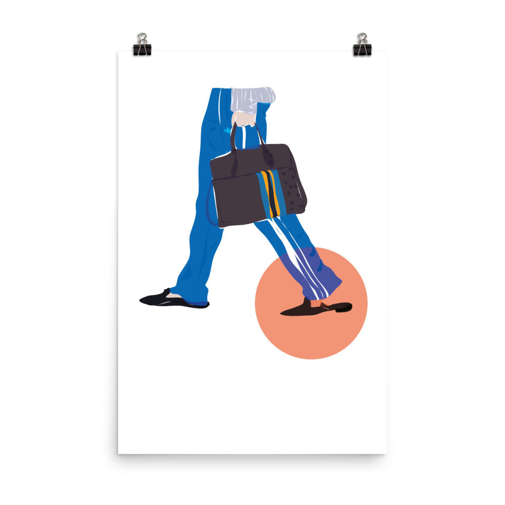 Póster Ya llego, espérame