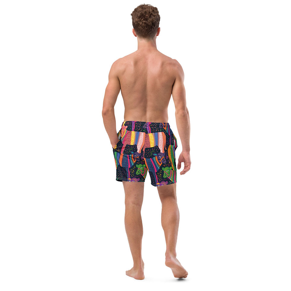 Thumbnail: Cow Men's swim trunks