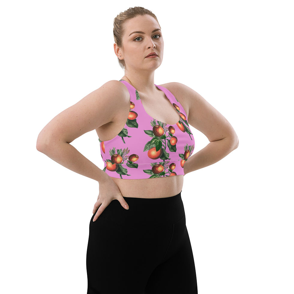 Miniature : Longline sports bra