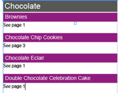 Cross-references in Adobe InDesign