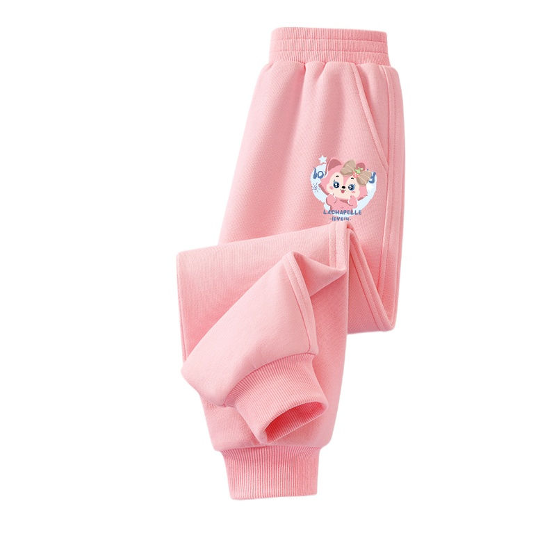 Thumbnail: Children Clothes Girl Fashion Pants for Children Cute Sweatpants Casual Spring a