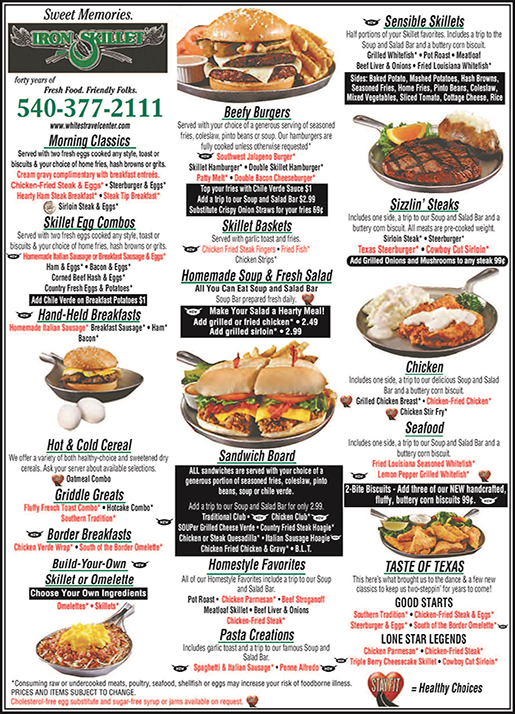 Iron Skillet Menu With Prices How do you Price a Switches?