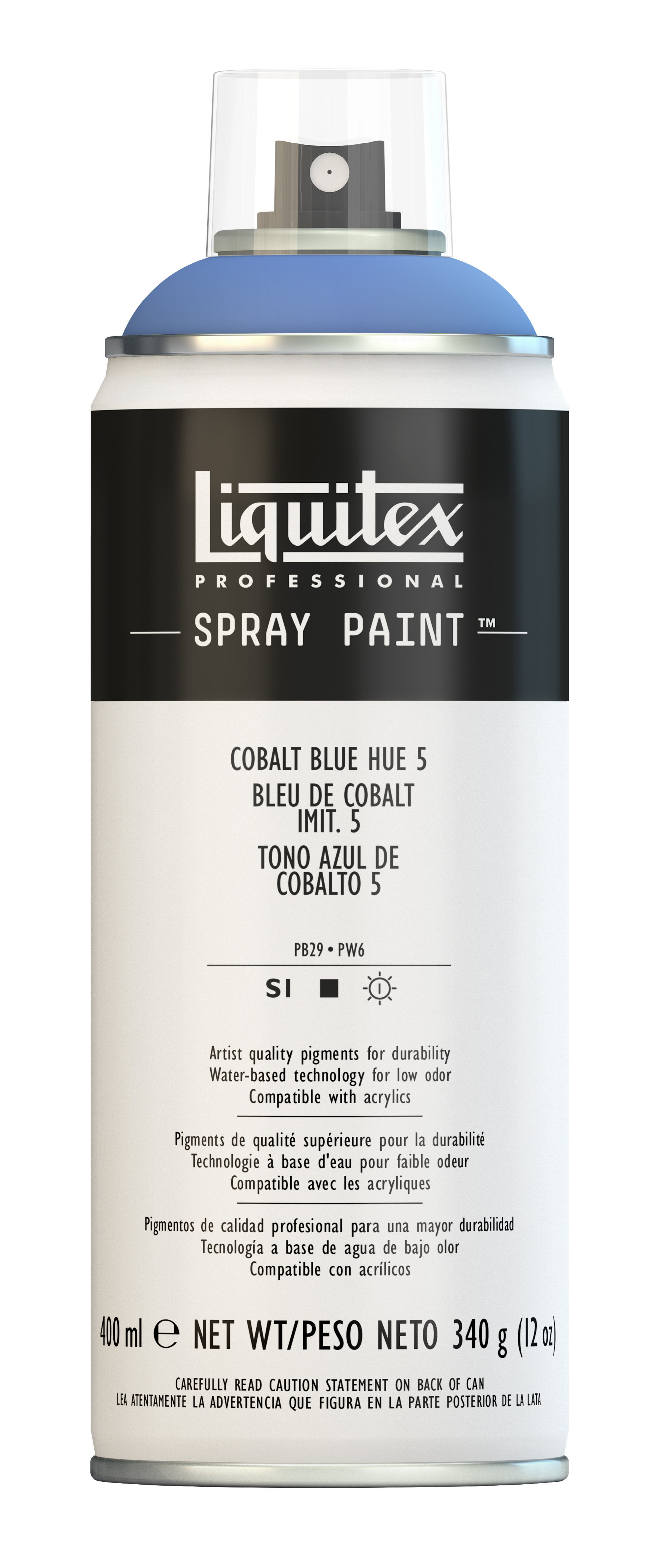 LQX SPRAY PAINT ( 381 COBALT BLUE HUE 5)