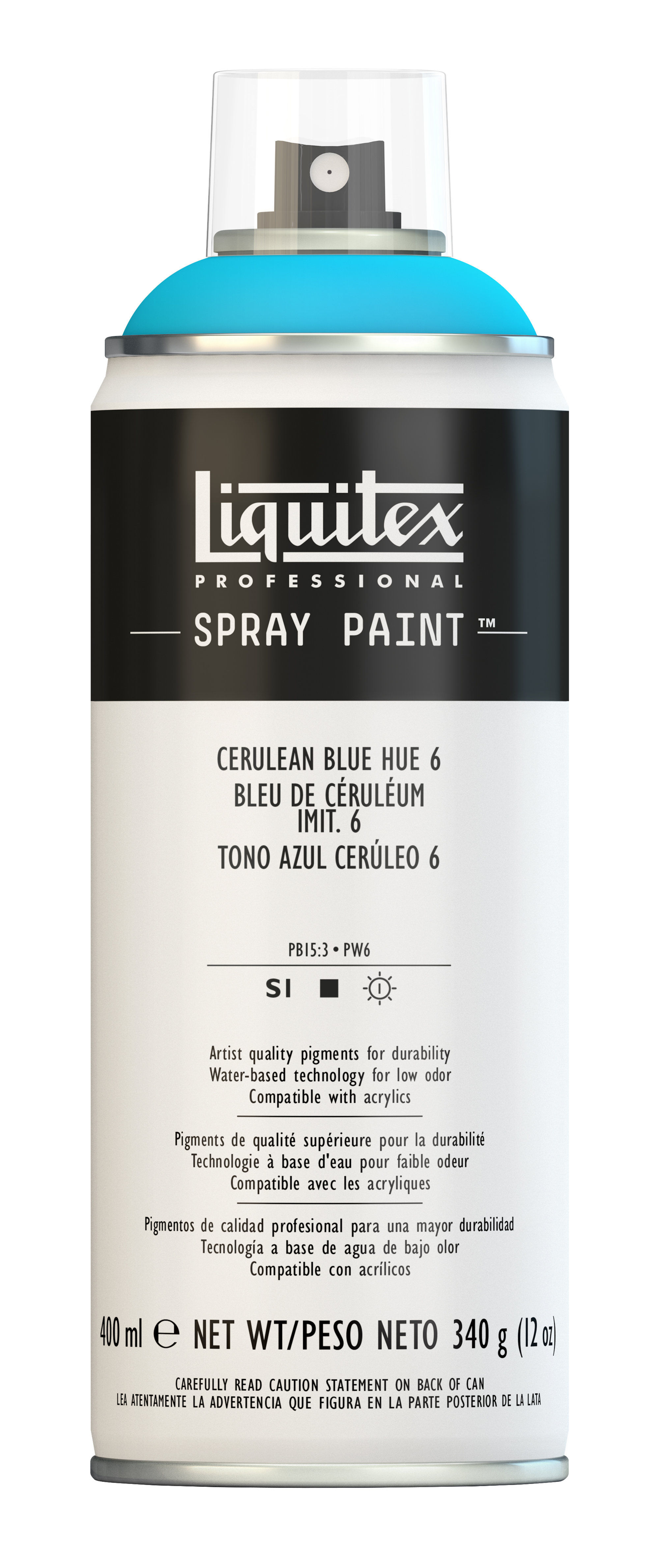 LQX SPRAY PAINT (470 CERULEAN BLUE HUE 6)