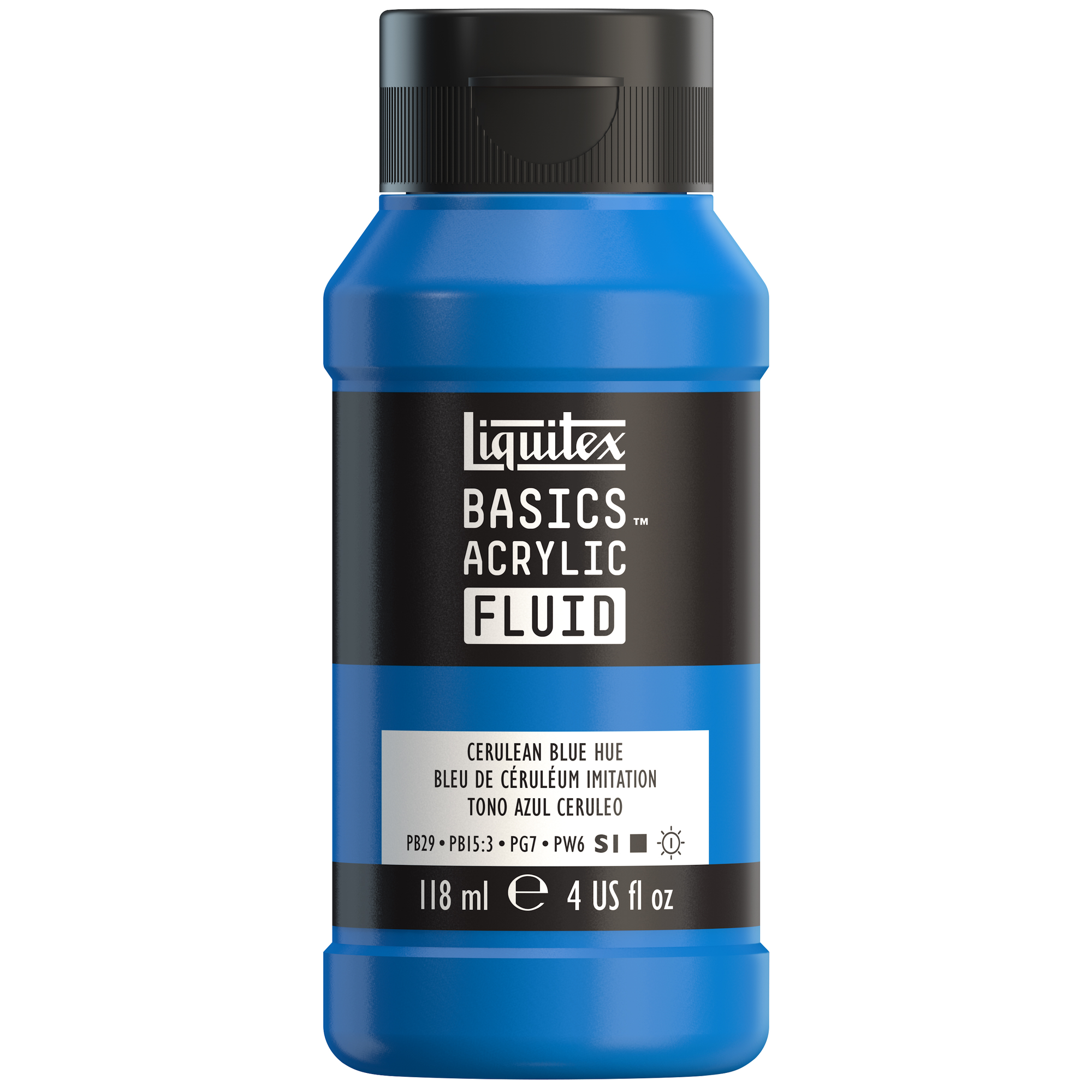 LQX BASICS FLUID ACRYLIC(CERULEAN BLUE HUE)