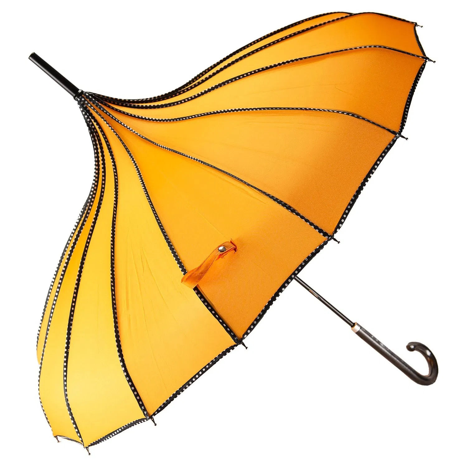 Orange Pagoda Brolly