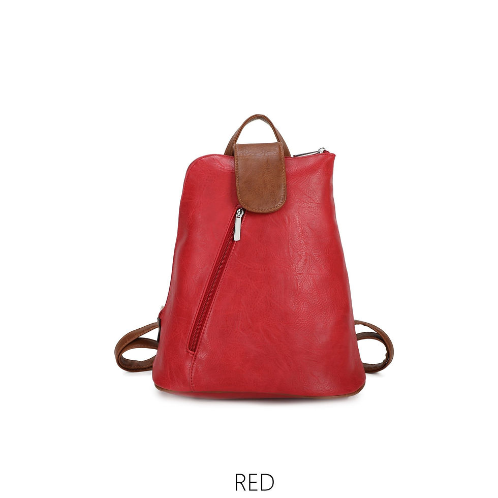 Thumbnail: Two Tone 3 in 1 Triangular Backpack