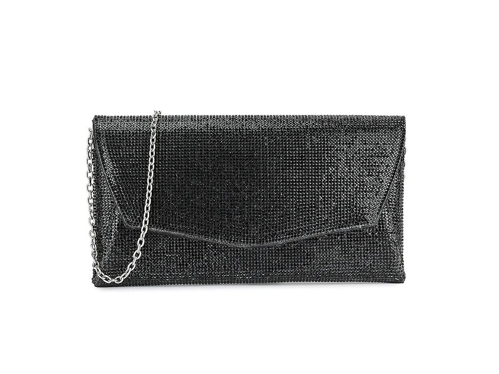 Thumbnail: Full Diamante Clutch Bag