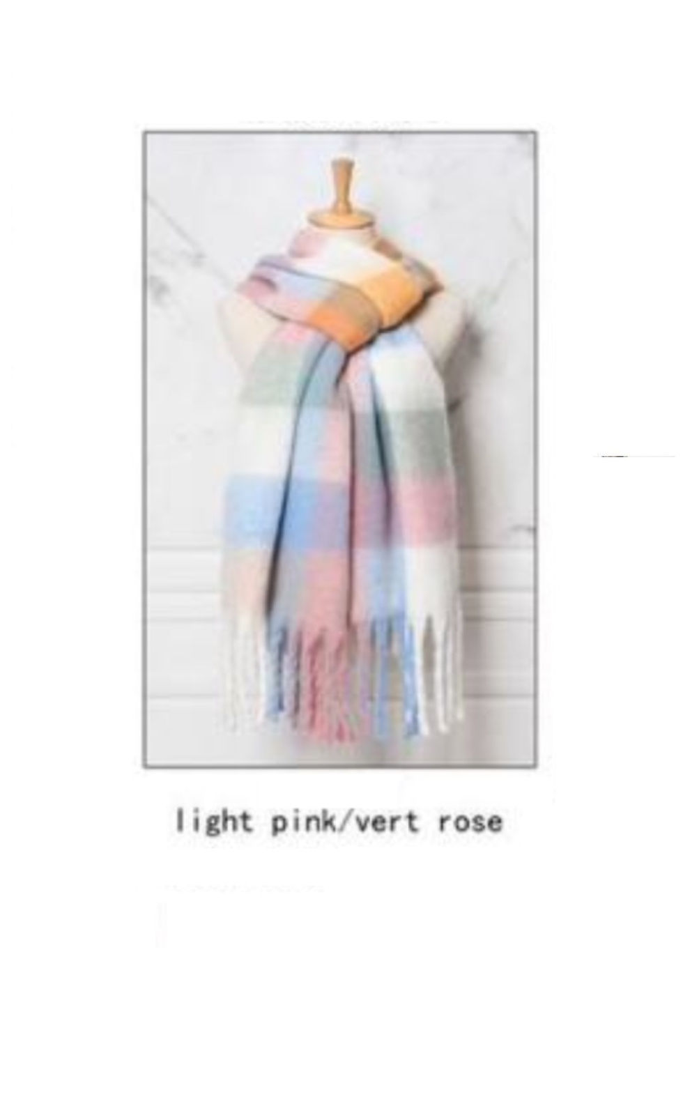 Thumbnail: Multicoloured Mix Winter Scarf