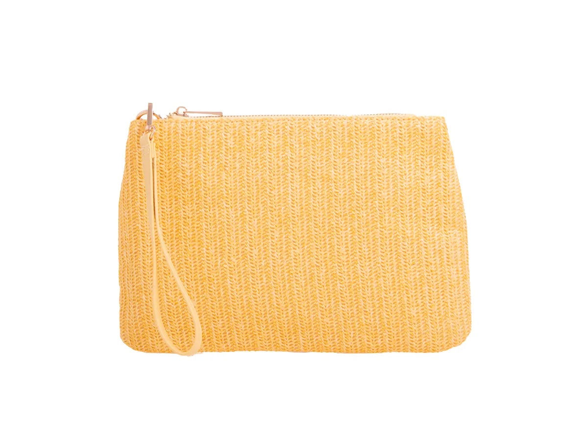 Weave Straw Clutch Bag