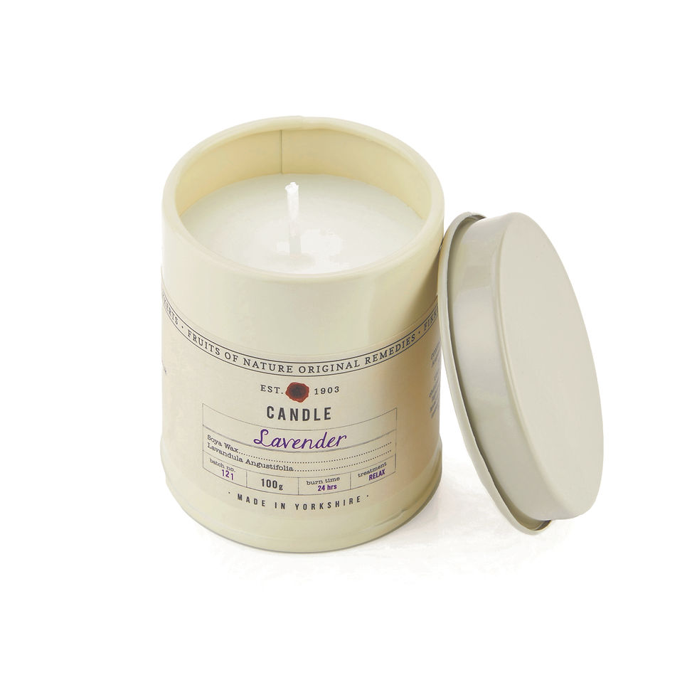 Fruits of Nature Lavender Tin Candle