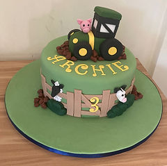 Tractor/Farmyard Cake