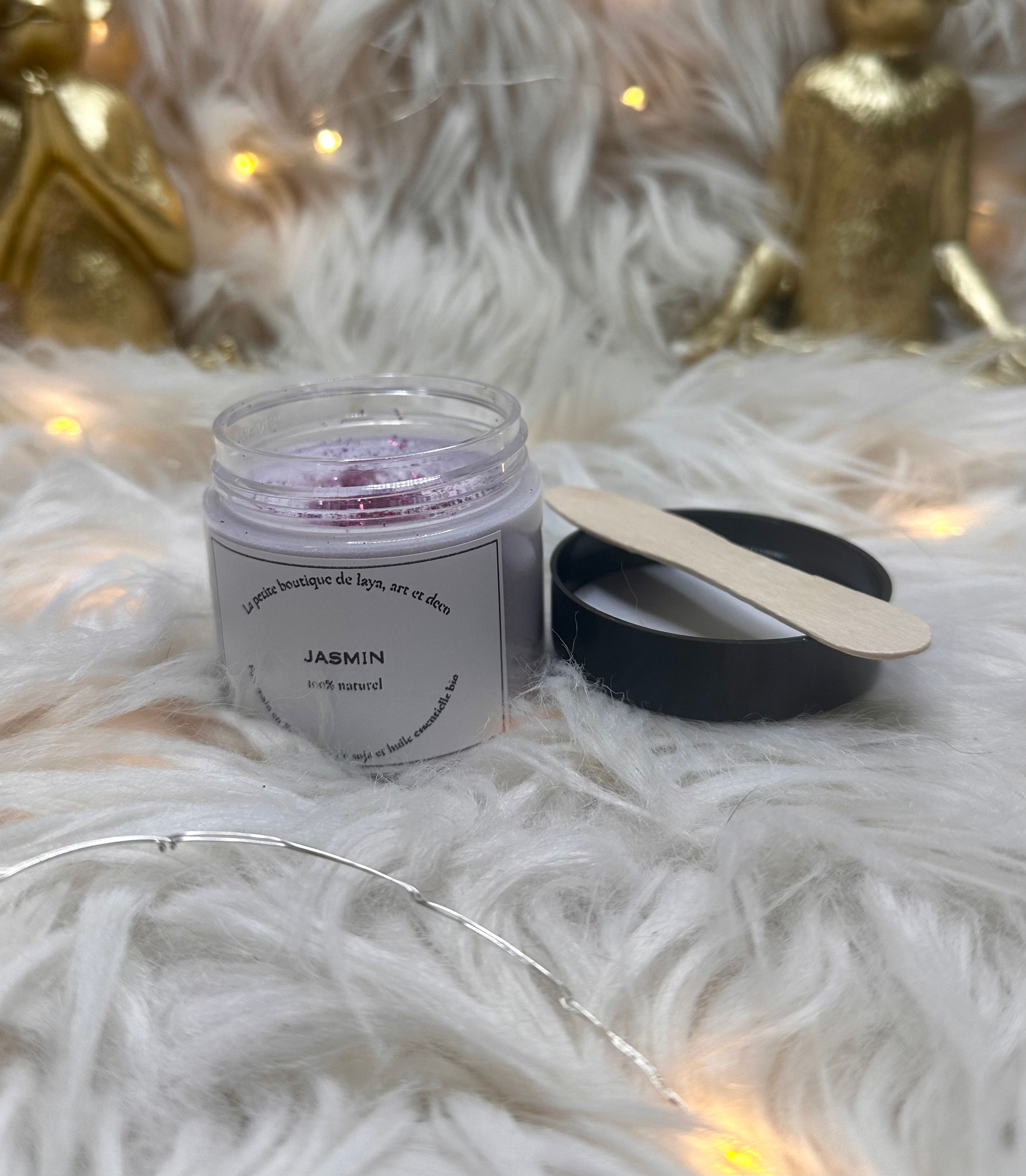 Fondant crémeux, jasmin