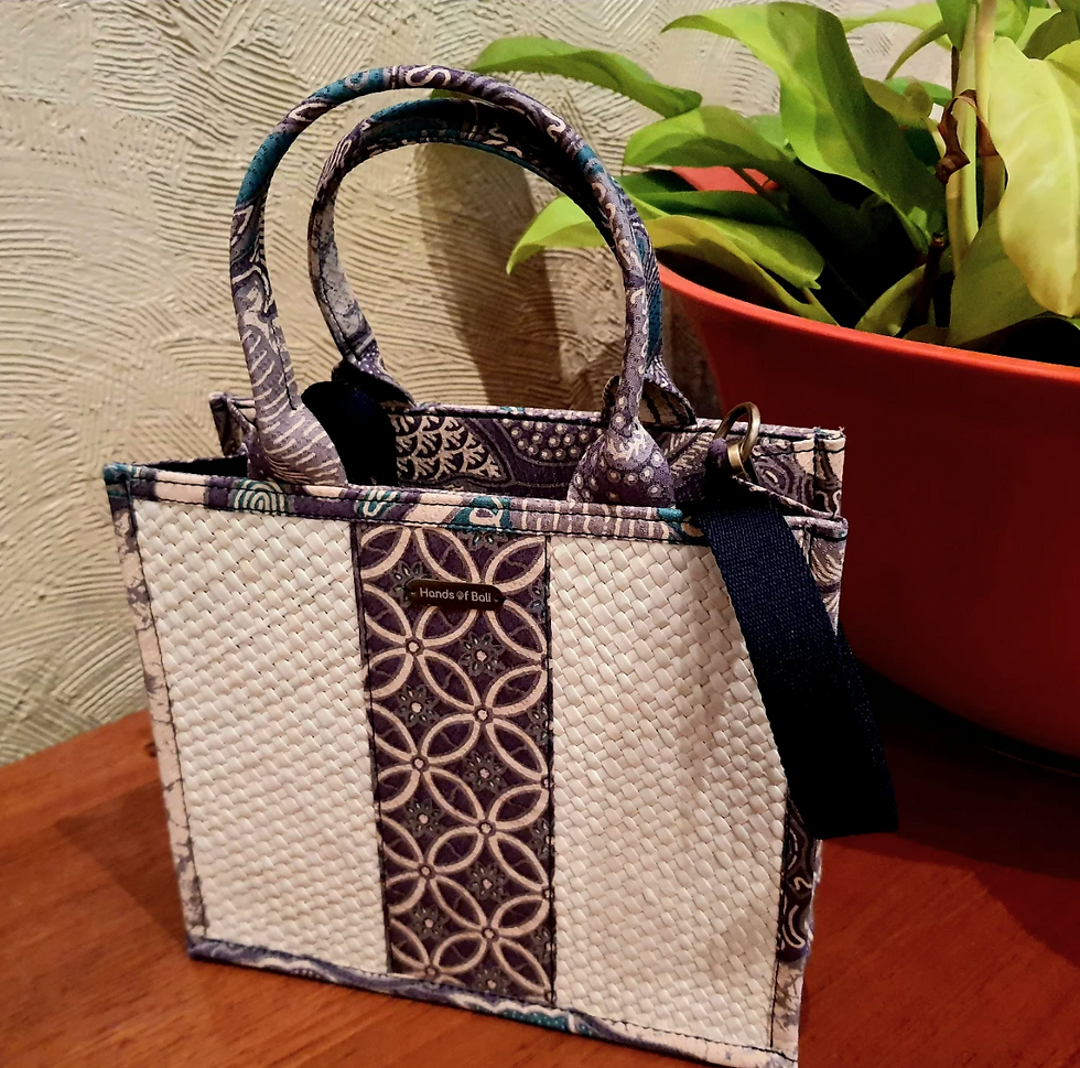 A sustainable brand creating handcrafted pieces from natural materials like rattan and bamboo. Each product tells a story of culture, empowerment, and eco-conscious living. Supporting ethical sourcing and community artisans while honoring nature.