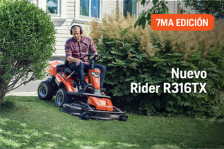 Nuevo Rider R316TX: Precisión y maniobrabilidad para trabajos exigentes