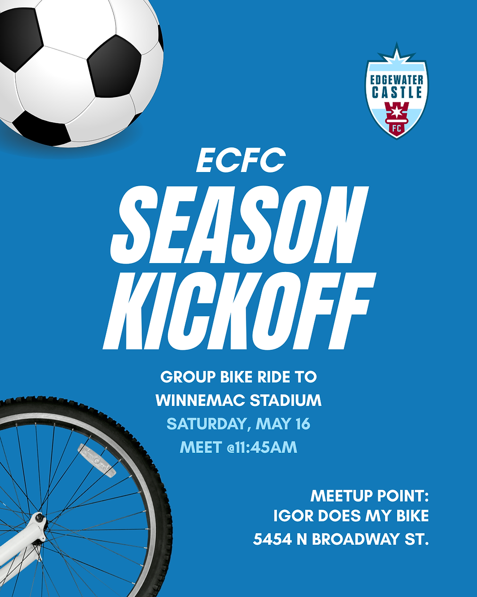 Edgewater Castle Football Club Group Ride