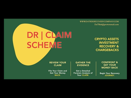 CRYPTO - ASSETS INVESTMENT RECOVERY SCHEME - DR | CLAIM SCHEME