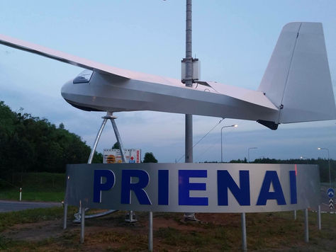 Statue at roundabout