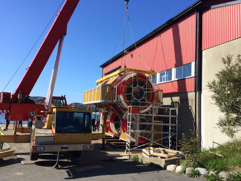 TWO-LEVEL BULK LOADING STATION FOR MAERSK INNOVATOR OIL RIG