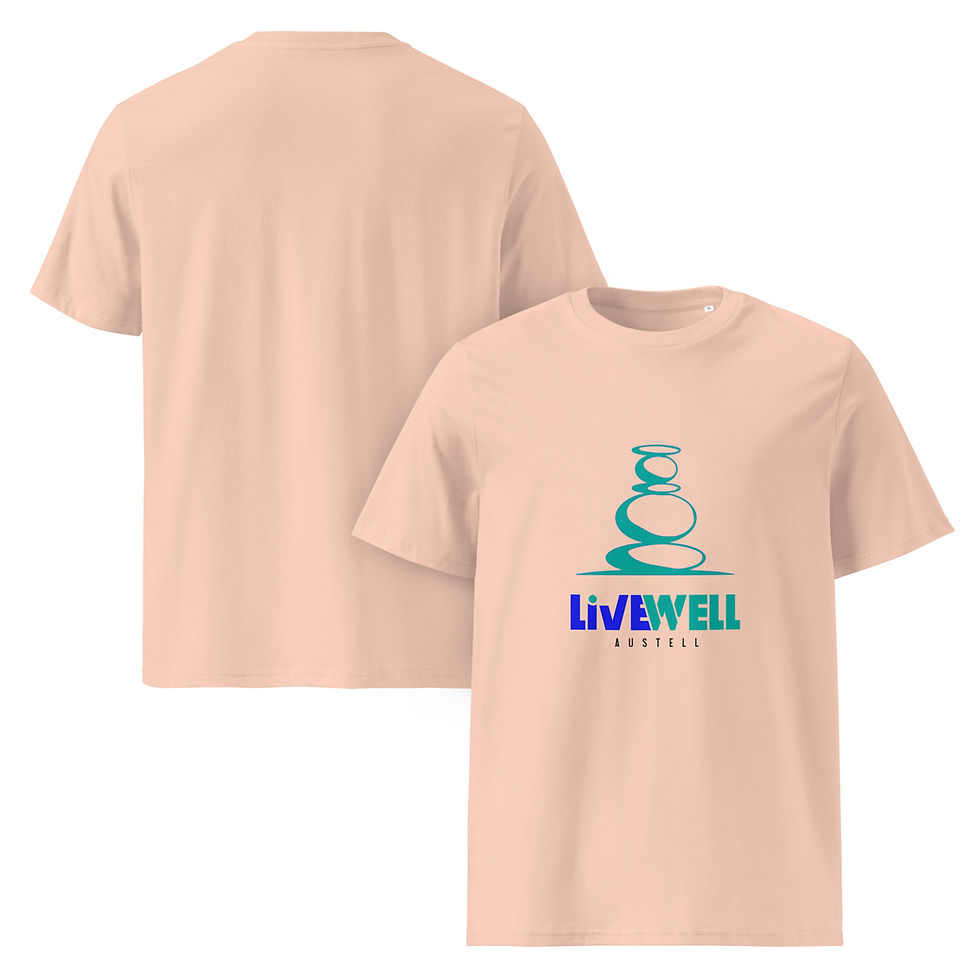 Thumbnail: LiveWell Austell Unisex organic cotton t-shirt