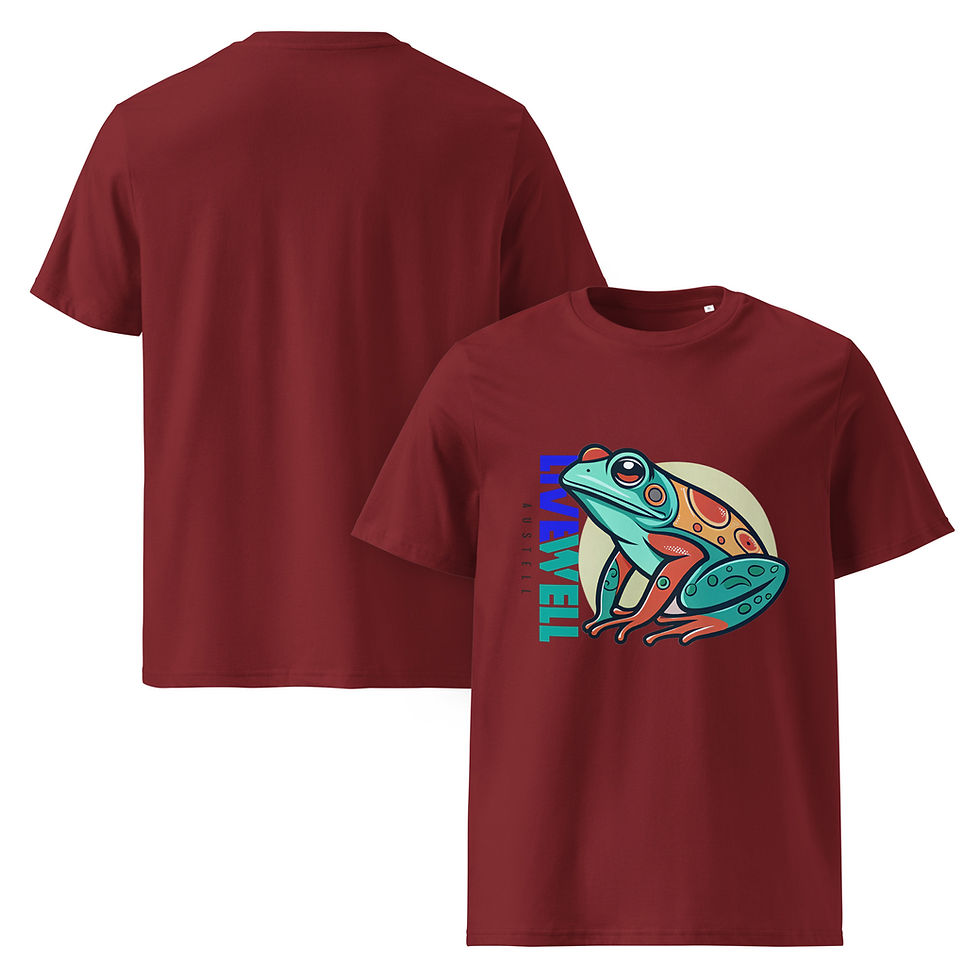 Thumbnail: LiveWell Austell Unisex organic cotton t-shirt