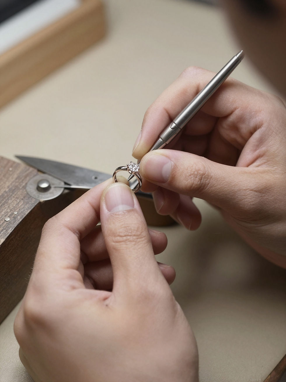 Artisanal jewelry repair and restoration