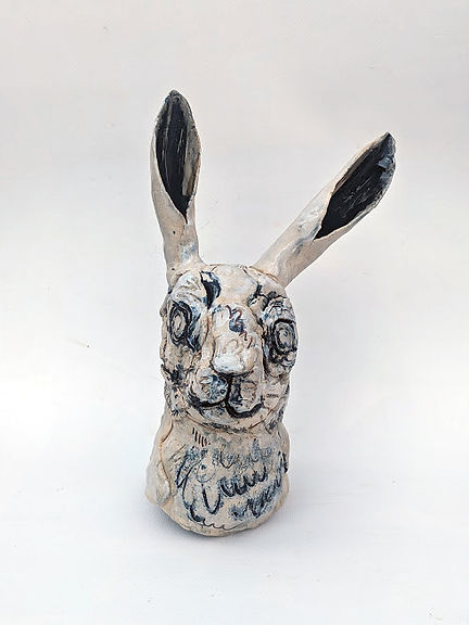 WitchHare,2023,Stoneware&oxide&glaze,44x18x14cm.jpeg