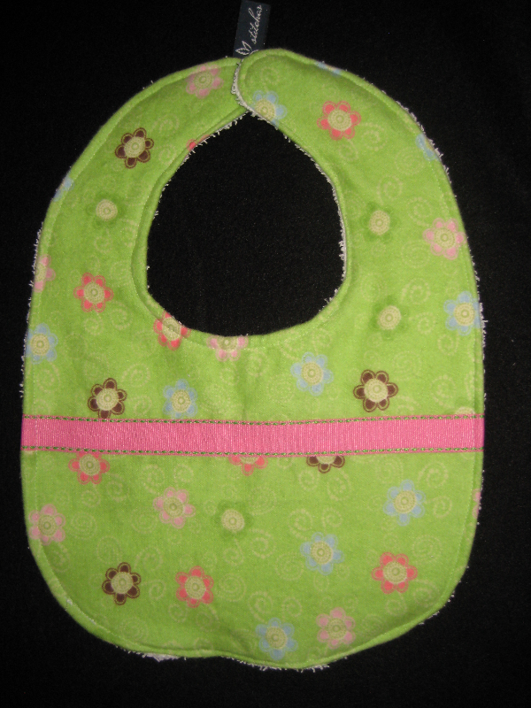 Custom made reversible bib