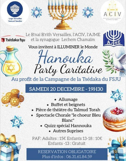 Hanouka Party Caritative
