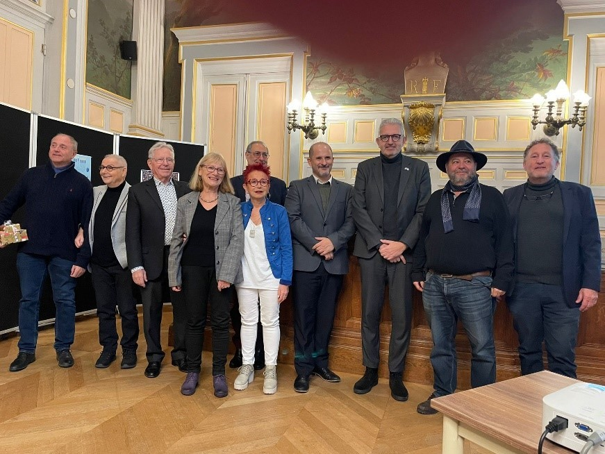 Remise des prix du concours photo sur Israël organisé par le BBF