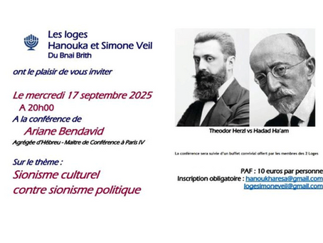 Sionisme culturel contre sionisme politique