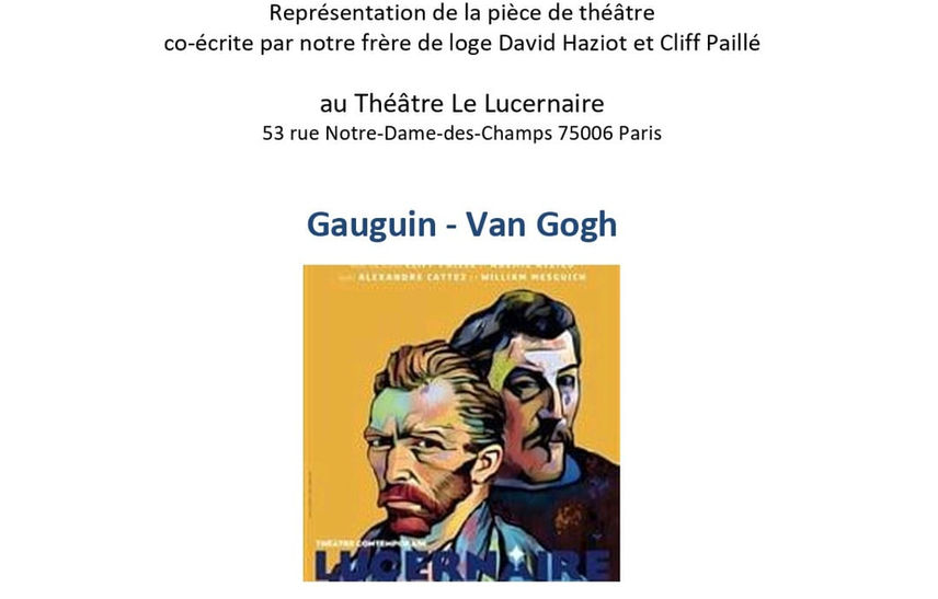 Théâtre: Gauguin-Van Gogh