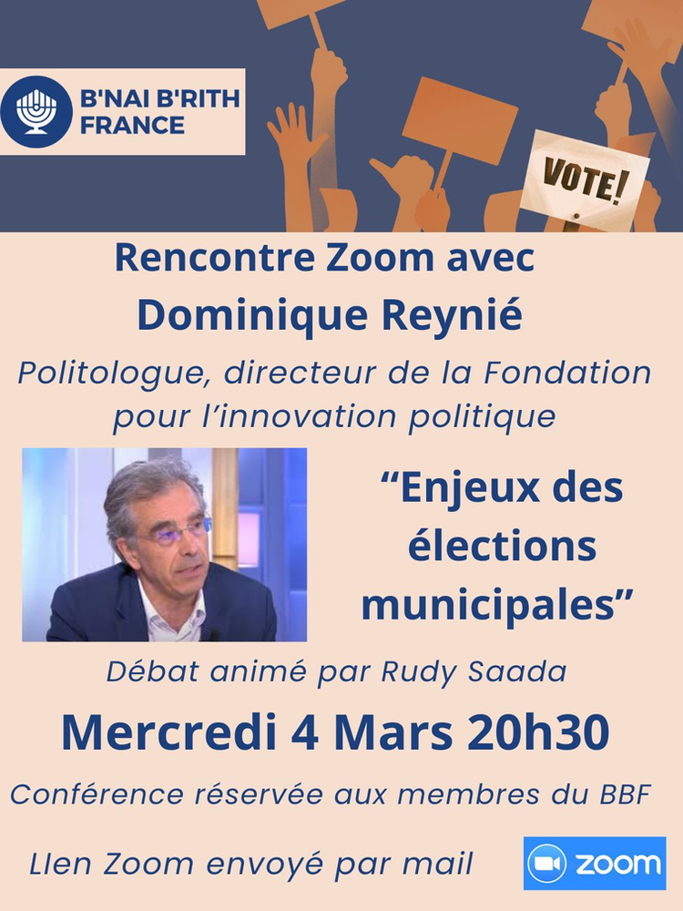 Rencontre avec Domnique Reynié