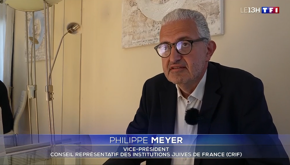 Philippe Meyer au JT de TF1 suite la vidéo qui a choqué la France