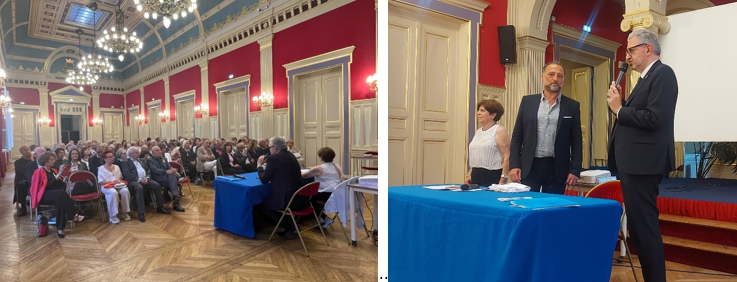 Conférence de Frank Tapiro avec loges B’nai Brith de la région Paris – Ile de France Bordeaux – Deauville – Lille