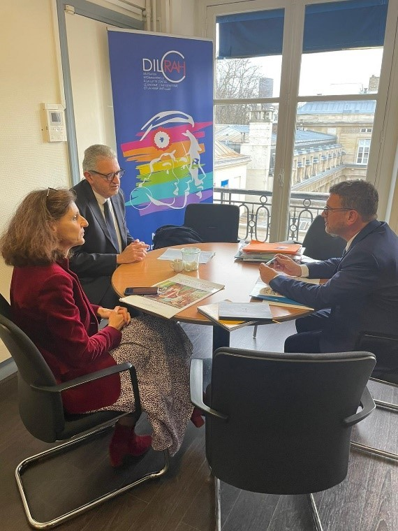 Rencontre avec la DILCRAH