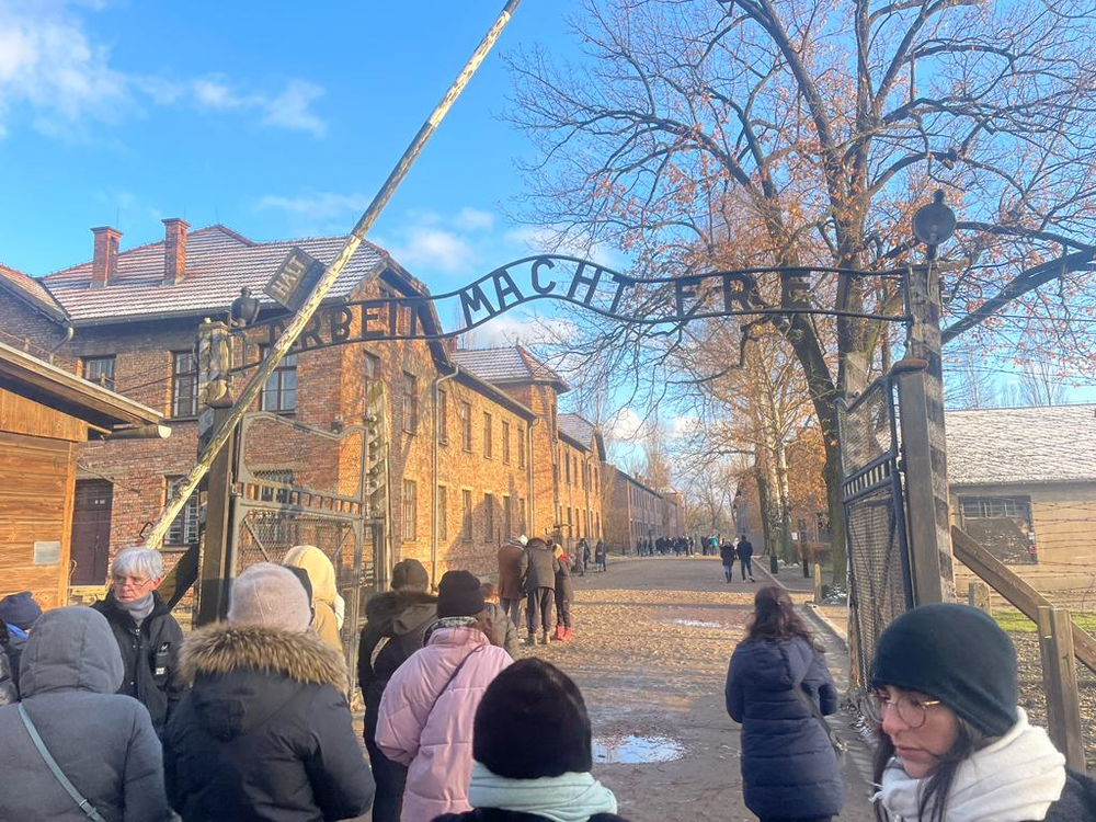 Voyage mémoriel à Auschwitz pour les jeunes organisé par la loge Ben Yehouda, Saint-Maur-des-Fossés