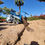 Thumbnail: a dirt dump truck unloading free dirt into a site